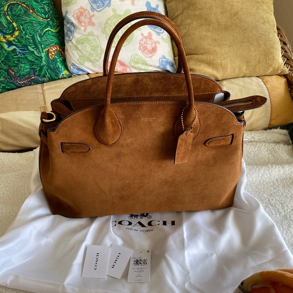 Coach Soft Empire Carryall Bag 40 - Picture 1 of 8